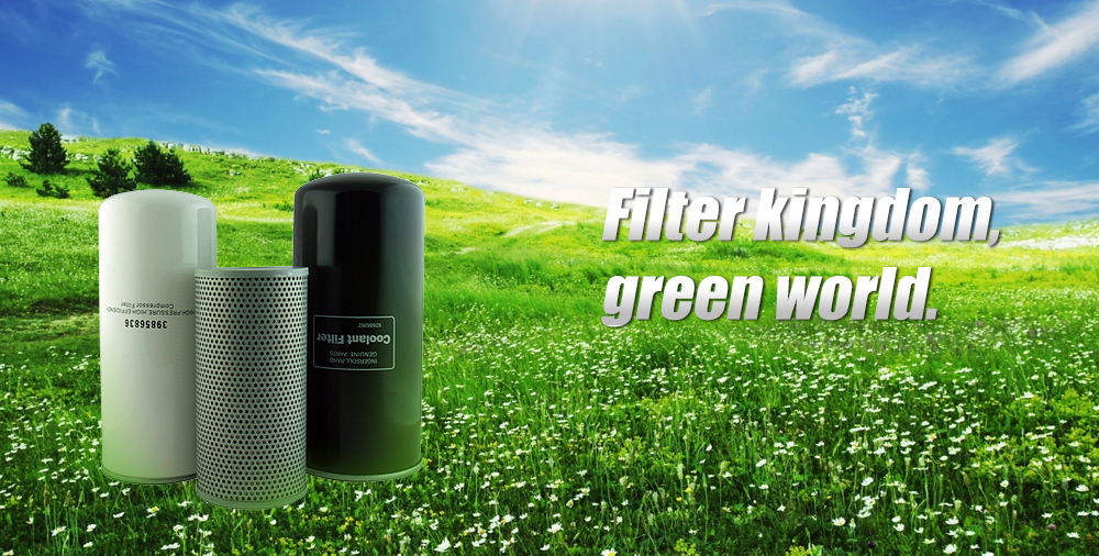 A Kingdom for filter, a whole world with green.
